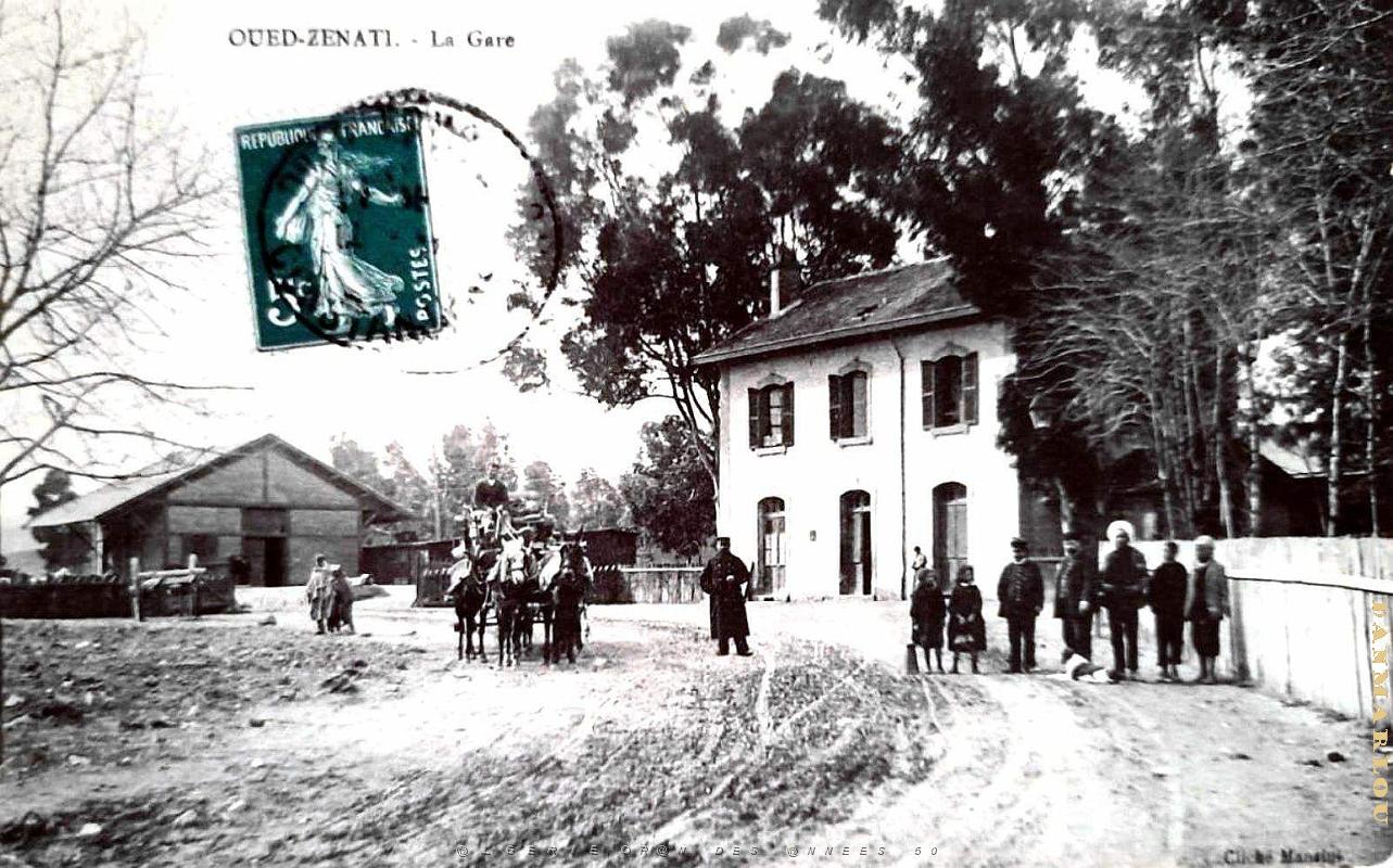 Oued-Zenati - Gare - 1918.jpg